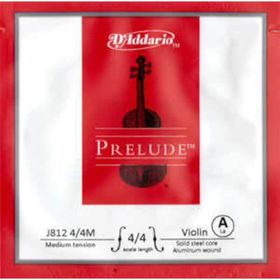 D'addario J812 A 4-4M Prelude Tek Keman Teli