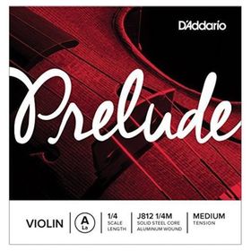 D'addario J812 A 4-4M Prelude Tek Keman Teli