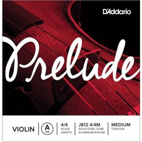 D'addario J812 A 4-4M Prelude Tek Keman Teli
