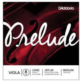 D'addario J911LM A Prelude Tek Viyola Teli