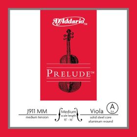 D'addario J911MM Prelude Medıum Scale 15-16 inç ME Vıola Tek Tel