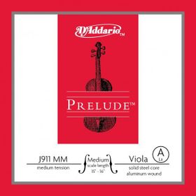 D'addario J911MM Prelude Medıum Scale 15-16 inç ME Vıola Tek Tel