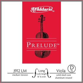 D'addario J912LM D Prelude Tek Viyola Teli