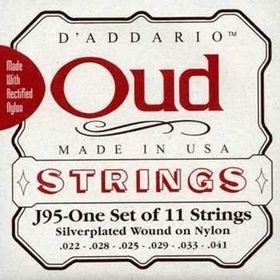 D'addario J95S Silverplated Wound Kumlu Ud Tel Set