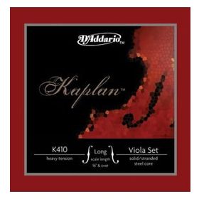 D'addario K410LH Kaplan Long Scale 16 Over Hea. Vıola Tel Seti
