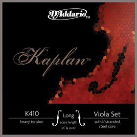 D'addario K410LH Kaplan Long Scale 16 Over Hea. Vıola Tel Seti