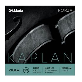 D'addario K410LM Kaplan Long Scale 16 Over Med Vıola Tel Seti