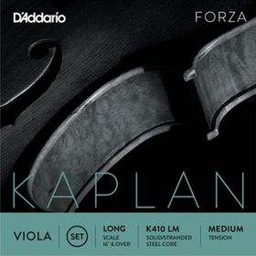 D'addario K410LM Kaplan Long Scale 16 Over Med Vıola Tel Seti