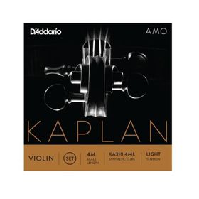 D'addario KA310L Kaplan AMO 4/4 Scale Lıght Tensı Keman Tel Seti