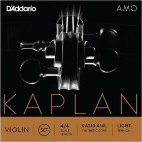 D'addario KA310L Kaplan AMO 4/4 Scale Lıght Tensı Keman Tel Seti