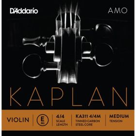 D'addario KA311 Kaplan AMO Scale Length 4/4 E-Mİ Keman Tek Tel