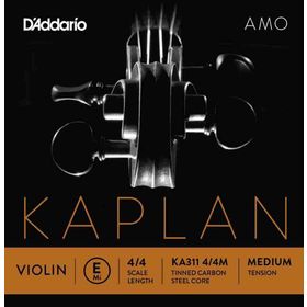 D'addario KA311 Kaplan AMO Scale Length 4/4 E-Mİ Keman Tek Tel