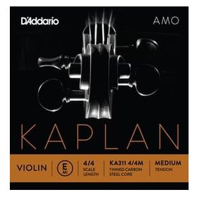D'addario KA311 Kaplan AMO Scale Length 4/4 E-Mİ Keman Tek Tel