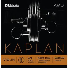 D'addario KA311 Kaplan AMO Scale Length 4/4 E-Mİ Keman Tek Tel