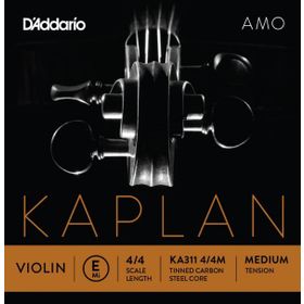 D'addario KA311 Kaplan AMO Scale Length 4/4 E-Mİ Keman Tek Tel