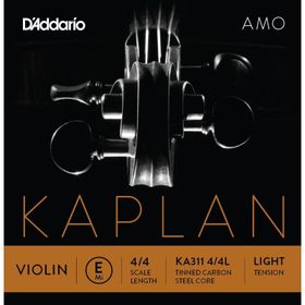 D'addario KA311 Kaplan E 4-4M Amo Tek Keman Teli