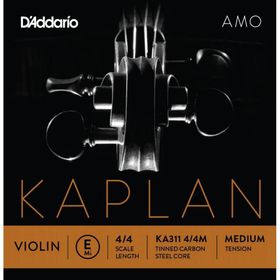 D'addario KA311 Kaplan E 4-4M Amo Tek Keman Teli