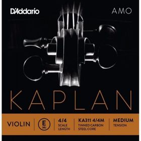 D'addario KA311 Kaplan E 4-4M Amo Tek Keman Teli