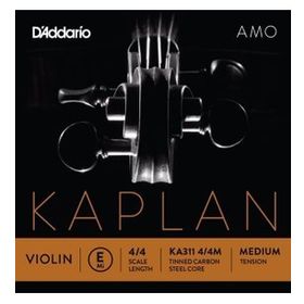 D'addario KA311 Kaplan E 4-4M Amo Tek Keman Teli