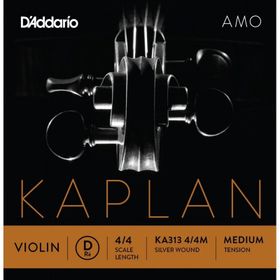 D'addario KA313 D Kaplan 4-4M Amo Tek Keman Teli