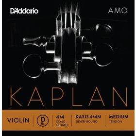 D'addario KA313 Kaplan AMO Scale Length 4/4 D-RE Keman Tek Tel