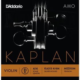 D'addario KA313 Kaplan AMO Scale Length 4/4 D-RE Keman Tek Tel
