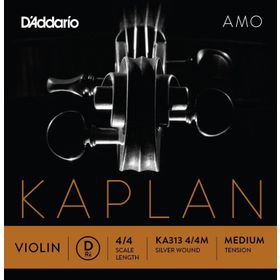 D'addario KA313 Kaplan AMO Scale Length 4/4 D-RE Keman Tek Tel