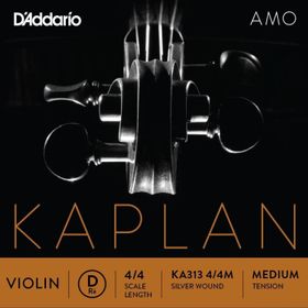 D'addario KA313 Kaplan AMO Scale Length 4/4 D-RE Keman Tek Tel