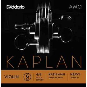 D'addario KA314 Kaplan AMO Scale Length 4/4 G-SO Keman Tek Tel