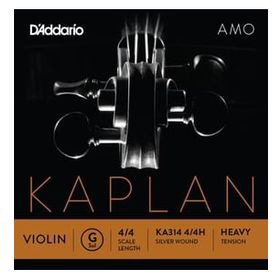 D'addario KA314 Kaplan AMO Scale Length 4/4 G-SO Keman Tek Tel