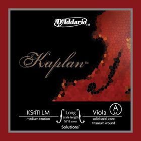 D'addario KS411LM Kaplan Solution Keman Tek Tel