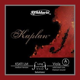 D'addario KS411LM Kaplan Solution Keman Tek Tel