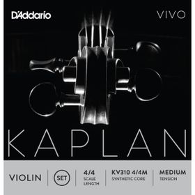 D'addario KV310 4/4M Kaplan Vıvo 4/4 Scale Medıum Ten Keman Tel Seti