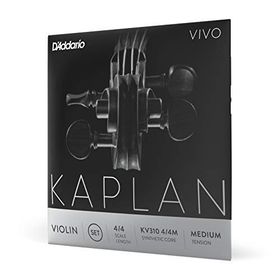 D'addario KV310 4/4M Kaplan Vıvo 4/4 Scale Medıum Ten Keman Tel Seti