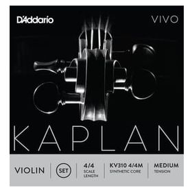 D'addario KV310 4/4M Kaplan Vıvo 4/4 Scale Medıum Ten Keman Tel Seti