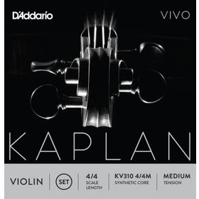 D'addario KV310 4/4M Kaplan Vıvo 4/4 Scale Medıum Ten Keman Tel Seti