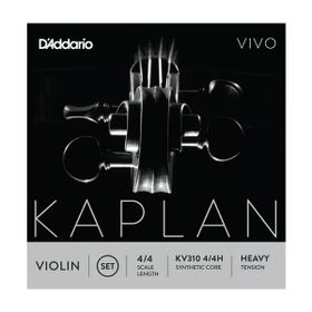D'addario KV310H Kaplan Vıvo 4/4 Scale Heavy Tens Keman Tel Seti