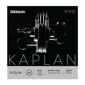 D'addario KV310L Kaplan Vıvo 4/4 Scale Lıght Tens Keman Tel Seti