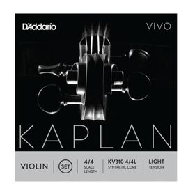 D'addario KV310L Kaplan Vıvo 4/4 Scale Lıght Tens Keman Tel Seti