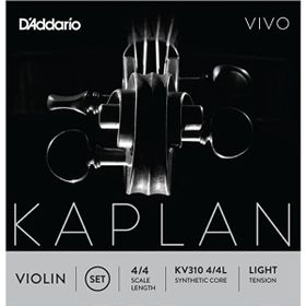 D'addario KV310L Kaplan Vıvo 4/4 Scale Lıght Tens Keman Tel Seti