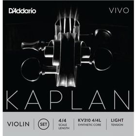 D'addario KV310L Kaplan Vıvo 4/4 Scale Lıght Tens Keman Tel Seti