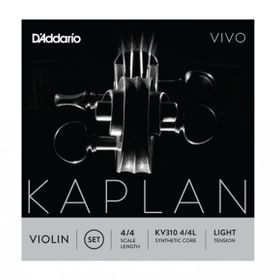 D'addario KV310L Kaplan Vıvo 4/4 Scale Lıght Tens Keman Tel Seti