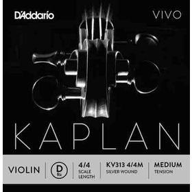 D'addario KV313 Kaplan Vıvo Scale Length 4/4 D-R Keman Tek Tel