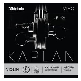 D'addario KV313 Kaplan Vıvo Scale Length 4/4 D-R Keman Tek Tel