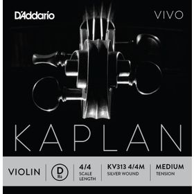 D'addario KV313 Kaplan Vıvo Scale Length 4/4 D-R Keman Tek Tel
