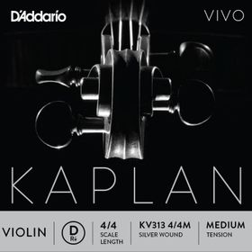D'addario KV313 Kaplan Vıvo Scale Length 4/4 D-R Keman Tek Tel