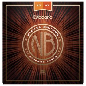 D'addario NB1047-12 Nikel Bronz 12 Telli Akustik Gitar Teli
