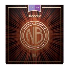 D'addario NB1152 Nickel Bronze Custom-Lite Akustik Gitar Tel Seti