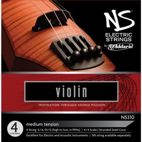 D'addario NS310 4-4M Ns Elektro Keman Teli