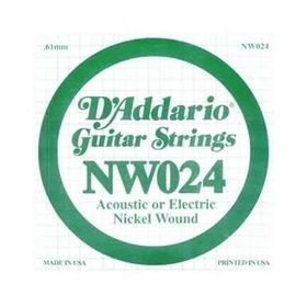 D'addario NW024 Nikel Wound Re Elektro Akustik Tel